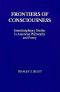 Frontiers of Consciousness · Interdiscilipinary Studies in American Philosophy and Poetry