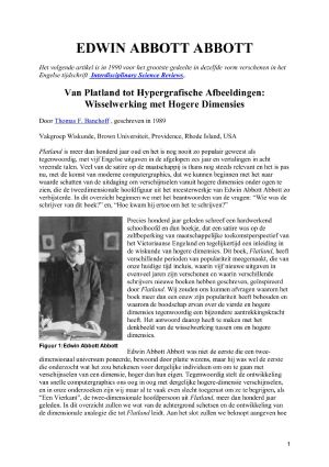 Edwin Abbott Biografie