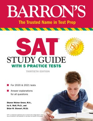 SAT Study Guide With 5 Practice Tests