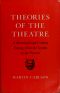 Theories of the Theatre · A Historical and Critical Survey From the Greeks to the Present