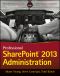 Professional · SharePoint® 2013 Administration