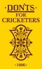 Don'ts for Cricketers