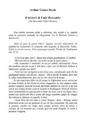 Il Mistero Di Valle Boscombe