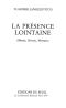 La Présence Lointaine. Albeniz, Séverac, Monpou