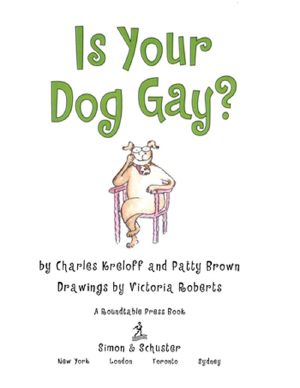 Is Your Dog Gay?