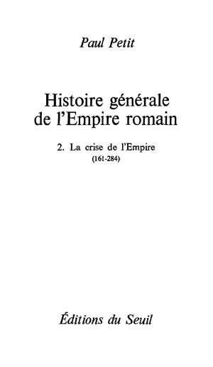 La Crise De L'Empire