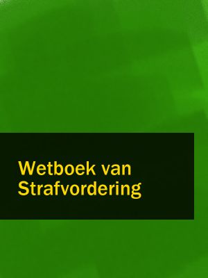 Wetboek Van Strafvordering