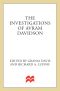 The Investigations of Avram Davidson