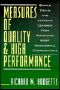 Measures of Quality & High Performance