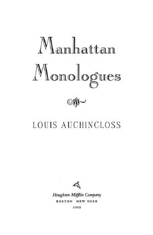 Manhattan Monologues