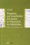 Regesten zur Geschichte der Juden in Österreich Bd. 1 - Von den Anfängen bis 1338