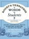 Roget's Thesaurus of Words for Students