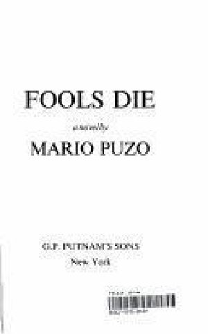 Fools die · a novel