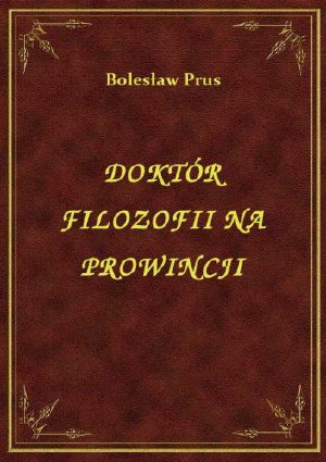 Doktór filozofii na prowincji