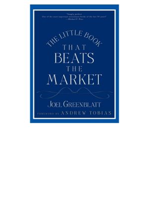 The Little Book That Beats the Market