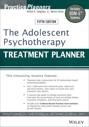 The Adolescent Psychotherapy Treatment Planner