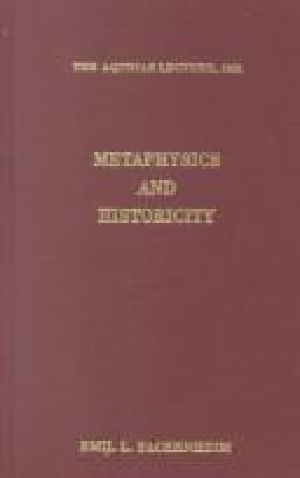 Metaphysics and Historicity