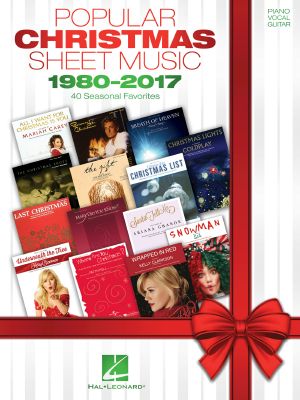 Popular Christmas Sheet Music · 1980-2017