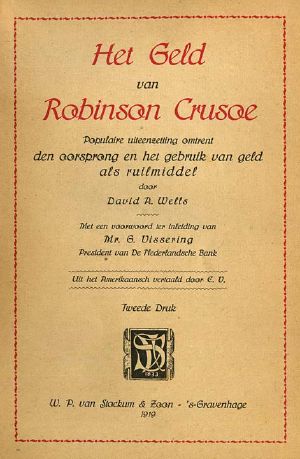 Het Geld Van Robinson Crusoe