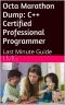 Octa Marathon Dump · C++ Certified Professional Programmer