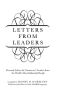 Letters From Leaders · Personal Advice for Tomorrow's Leaders From the World's Most Influential People