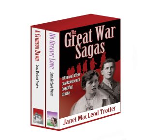 THE GREAT WAR SAGAS · Box set of 2 passionate and inspiring stories · A Crimson Dawn and No Greater Love