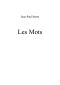 Microsoft Word - Sartre - Les Mots 2.doc