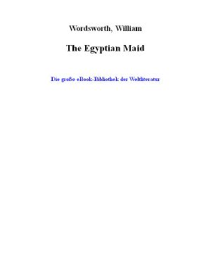 The Egyptian Maid