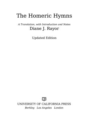 The Homeric Hymns