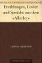 Erzählungen, Lieder und Sprüche aus dem »Allerley«