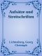 Aufsätze und Streitschriften