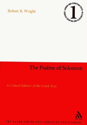 The Psalms of Solomon · A Critical Edition of the Greek Text