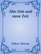 Alte Zeit und neue Zeit