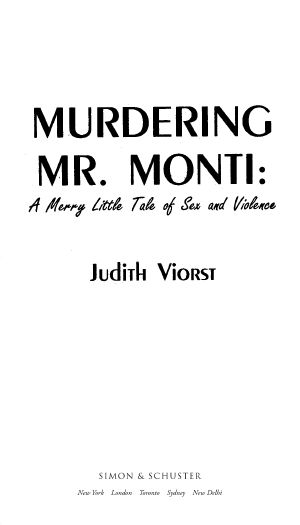 Murdering Mr. Monti