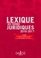 Lexique Des Termes Juridiques 2016-2017 (Lexiques)