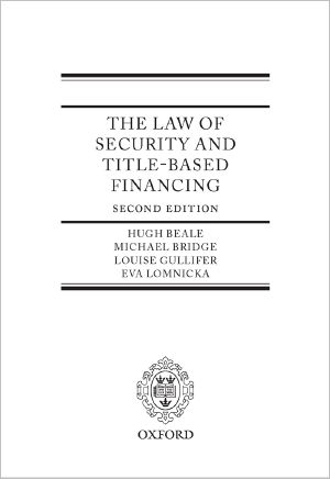 The Law of Security and Titlebased Financing