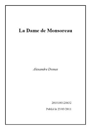 La Dame De Monsoreau