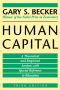 Human Capital · A Theoretical and Empirical Analysis, With Special Reference to Education