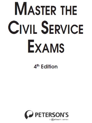 Master the Civil Service Exams