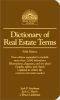 Dictionary of Real Estate Terms