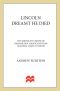 Lincoln Dreamt He Died · the Midnight Visions of Remarkable Americans From Colonial Times to Freud