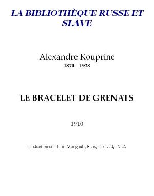 Le Bracelet De Grenats