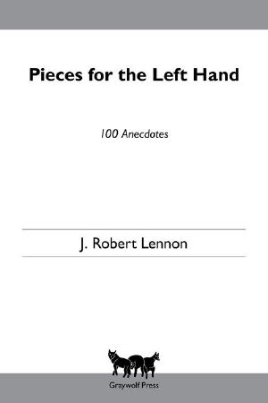 Pieces for the Left Hand · Stories