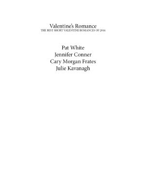 Valentine Romance · the Best Short Valentine Romances of 2014