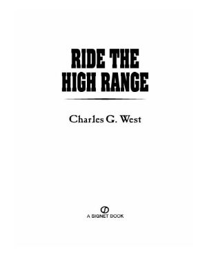 Ride the High Range