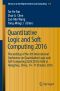 Quantitative Logic and Soft Computing 2016