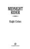 Midnight Rider (Ralph Cotton Western Series)