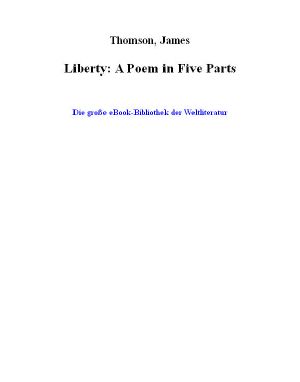 Liberty · A Poem in Five Parts