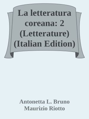 La letteratura coreana · 2 (Letterature)