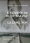 LA CANNE DE M. DE BALZAC